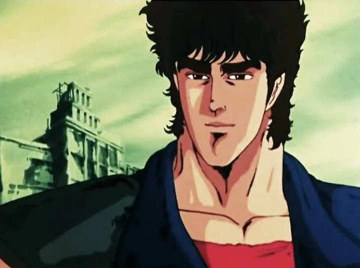 *Ken is proud of Shiba's cheerful words.*