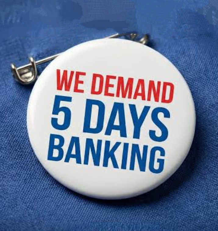 <a href="/Pramod_Shinde09/">Pramod Shinde</a> <a href="/nilesh_pawar15/">Nilesh Pawar</a> <a href="/fboioa_india/">Federation of Bank of India Officers' Associations</a> <a href="/rupamsmail/">Rupam Roy</a> <a href="/TamalBandyo/">Tamal Bandyopadhyay</a> <a href="/abplive/">ABP LIVE</a> <a href="/ZeeNews/">Zee News</a> <a href="/PTI_News/">Press Trust of India</a> <a href="/aajtak/">AajTak</a> <a href="/AshishTekale_/">Ashish Tekale Patil</a> <a href="/boioapune/">BOIOA Pune Unit</a> <a href="/aiboc_in/">All India Bank Officers' Confederation (AIBOC)</a> <a href="/aiboc_ms1/">AIBOC Maharashtra State - 1</a> <a href="/UFBUIndia/">United Forum of Bank Unions</a> #5DaysWeekForBankers
<a href="/boioapune/">BOIOA Pune Unit</a> 
<a href="/aiboc_in/">All India Bank Officers' Confederation (AIBOC)</a> 
<a href="/aiboc_ms1/">AIBOC Maharashtra State - 1</a> 
<a href="/fboioa_india/">Federation of Bank of India Officers' Associations</a>