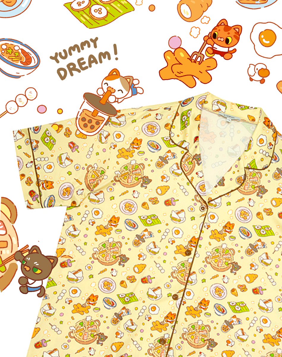 ได้มีโอกาส ออก Sleepware collection กับทาง SABINA ค่า 
นอนแบบหิวๆ 🤣 
ไปพบเจอน้องได้ที่ shop SABINA นะคะ