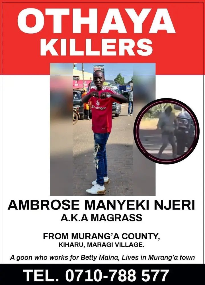 Realkangethe's tweet image. Othaya church killer Squad unmasked. Over to you Kipchumba Murkomen.

Wakenya hawataku upuzi wamewafichua Baada ya maDeeceehii kulala kwa kazi.