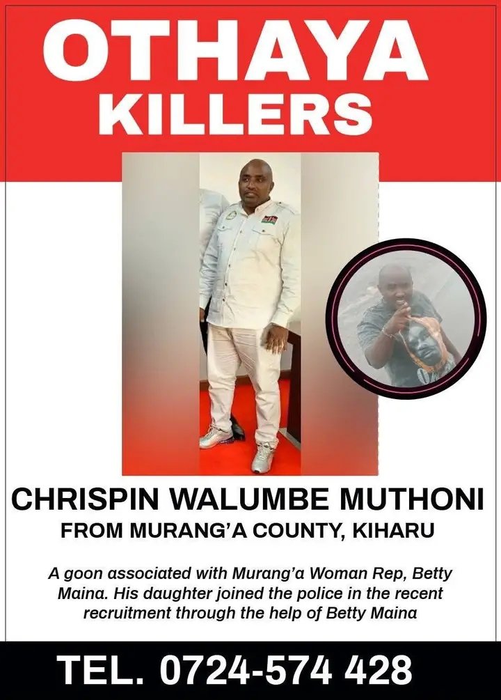 Realkangethe's tweet image. Othaya church killer Squad unmasked. Over to you Kipchumba Murkomen.

Wakenya hawataku upuzi wamewafichua Baada ya maDeeceehii kulala kwa kazi.