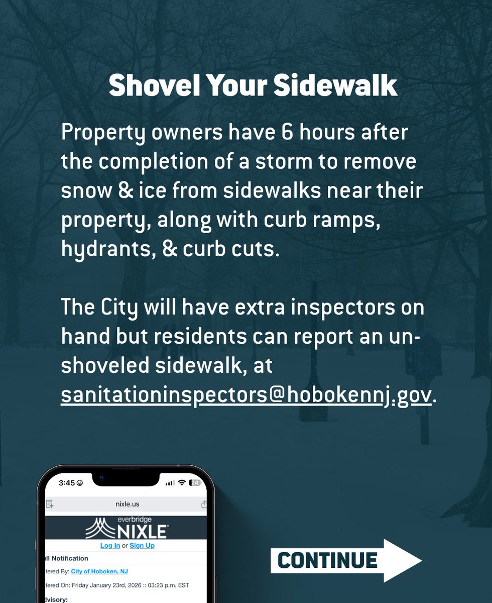 City of Hoboken tweet media