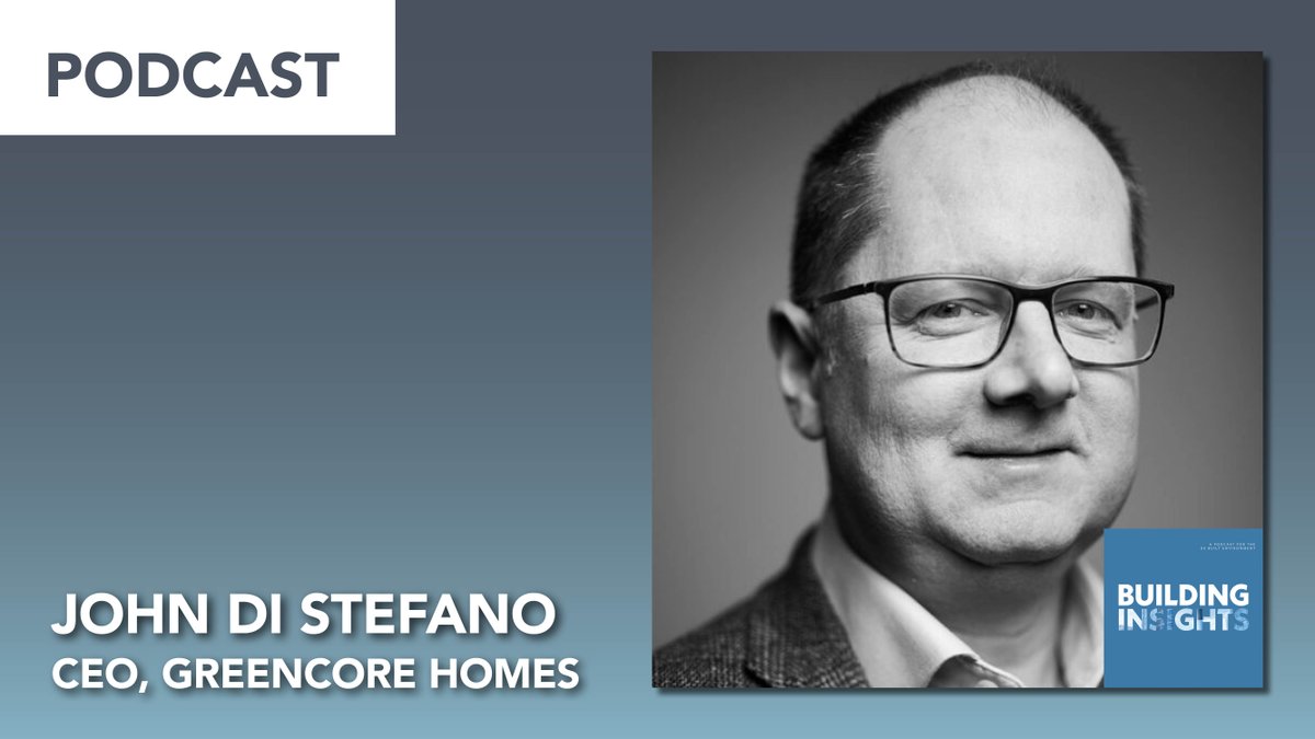 Housebuilderdev's tweet image. 🎙️ @housebuilderdev chats with John Di Stefano, CEO of Greencore Homes, about his journey from auditing to driving low carbon home innovation. 🌱

🎧 Listen here: insights.netmagmedia.co.uk/podcast/1714/b…

#SustainableBuilding #LowCarbonHomes #Innovation #Leadership