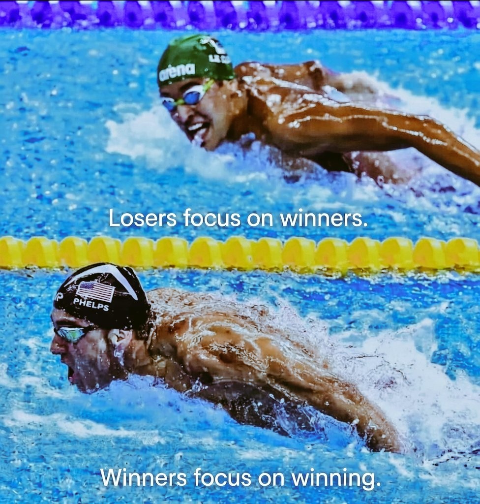 Winners Focus on Winning – Not Others