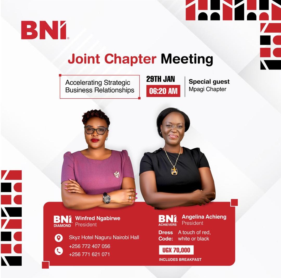 BNI Diamond, Uganda tweet media