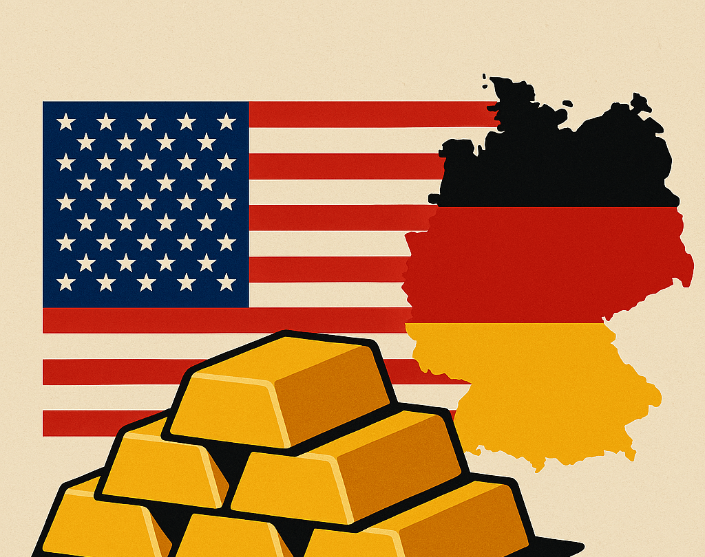 Wie sicher ist Deutschlands Gold in den USA? #Bundesbank #Deutschland #FED  #Gold #NewYork #Reserve #USA #Zentralbank https://t.co/2fLaE7B9s8