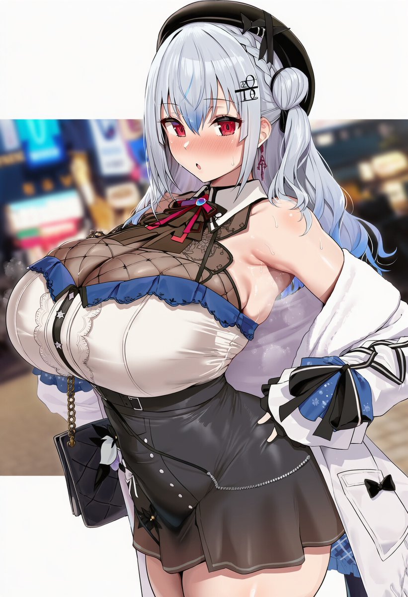 支援者限定お題「地雷系衣装を着た葉加瀬冬雪の横乳ズリお願いします!」

んおおおおお横乳ズリがうまく出ないのぉおおおおお!!!
時間かければなんとかなりそうでしたが衣装調整に時間がかかってしまったので着衣ズリで…

以下に6枚
https://t.co/Dson11lO6p 