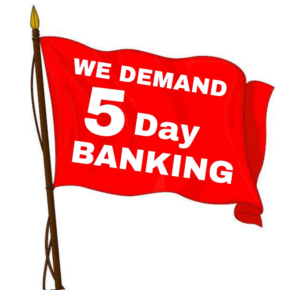 #5DaysWeekForBankers