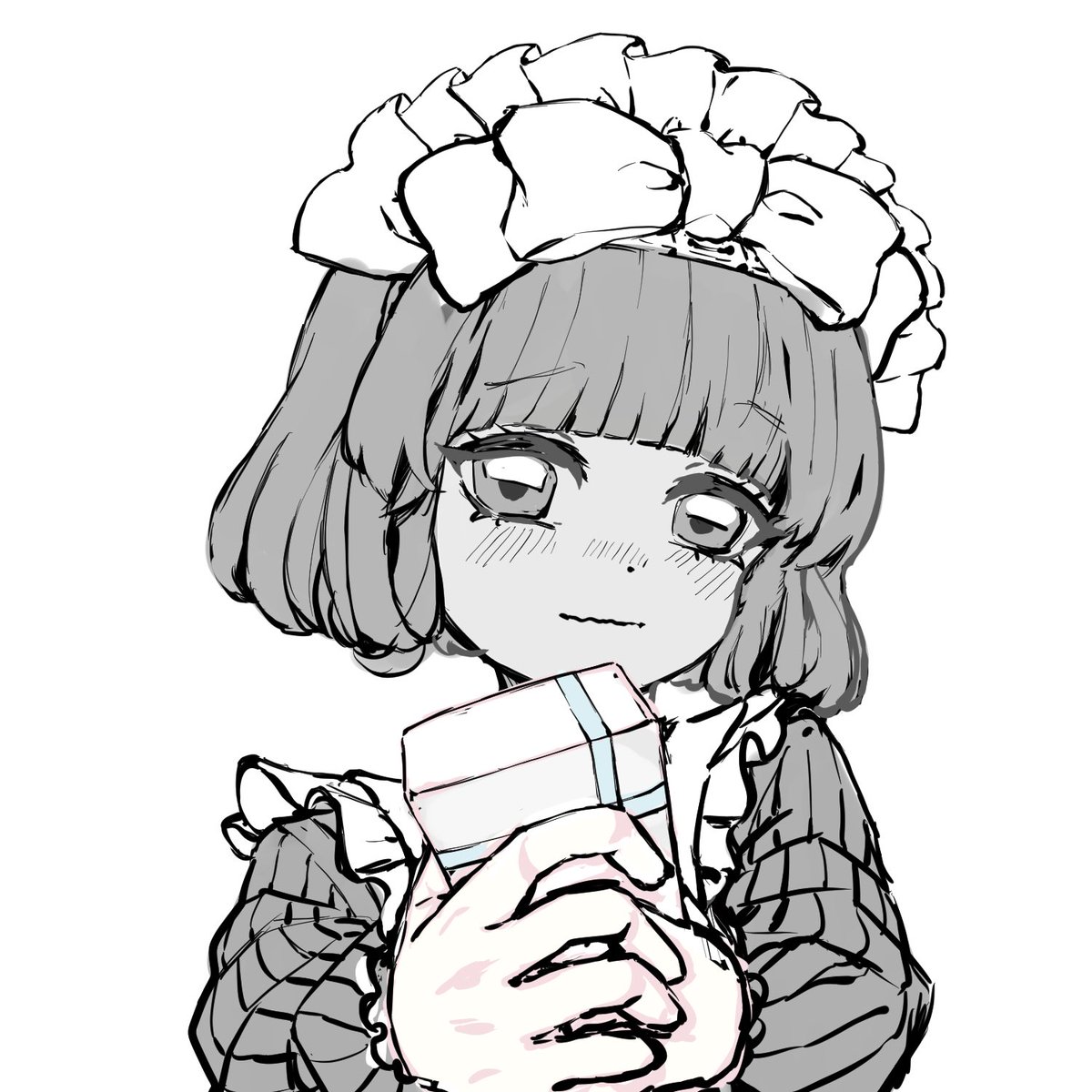 きゅるるん
#イラスト #かわいい #メイド