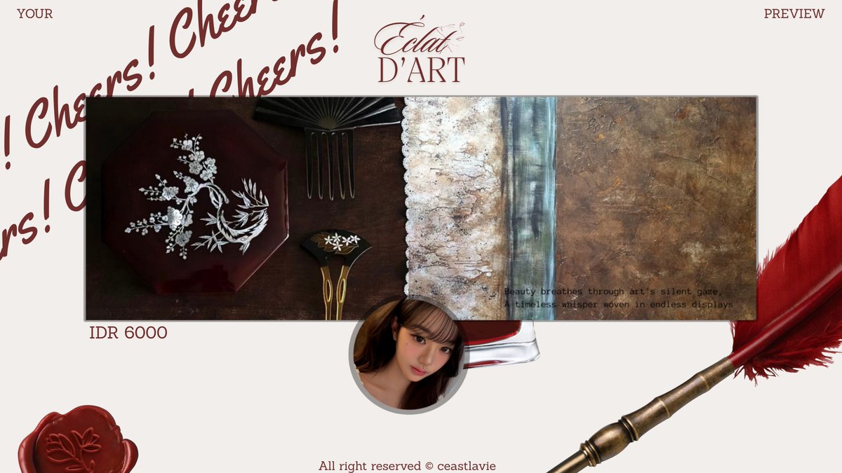 ceastlavie's tweet image. Help retweet/repost, tysm 🤎🩵💚

Hi dear! I made this for you — Wonyoung. Go grab this stunning ready stock layout through DM now! It's free re-text/remove text ♡
#zonauang #zonajajan