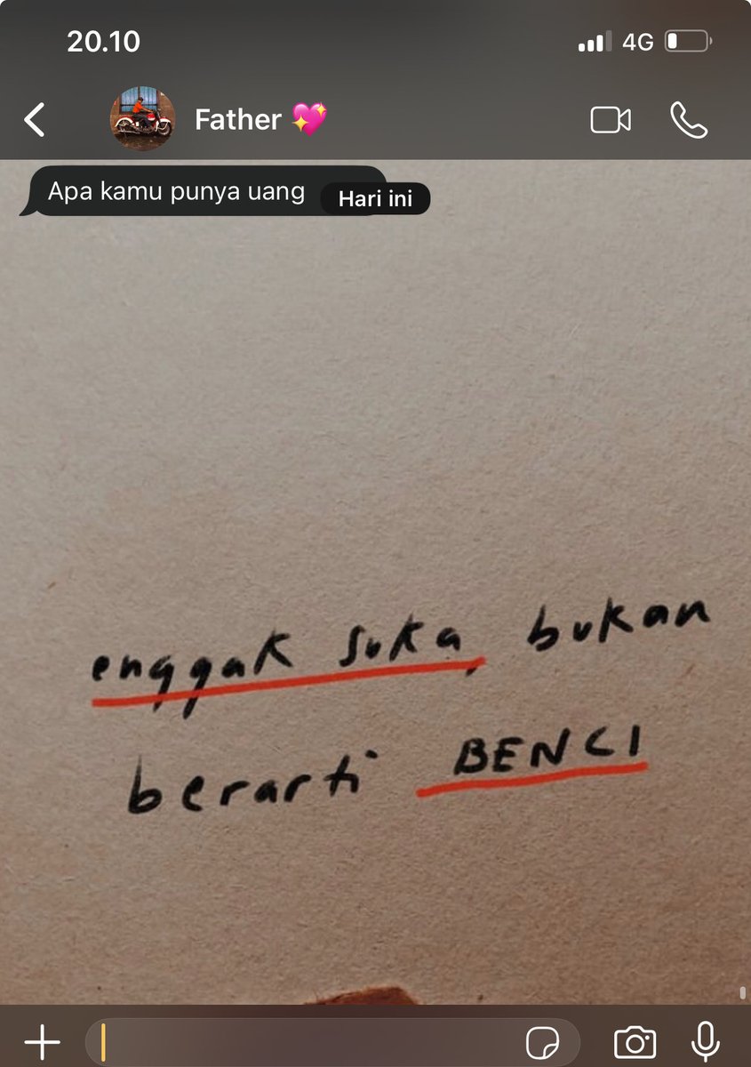 Ga punya ! Uangku udah ku habiskan buat beli kopi setiap hari 😏