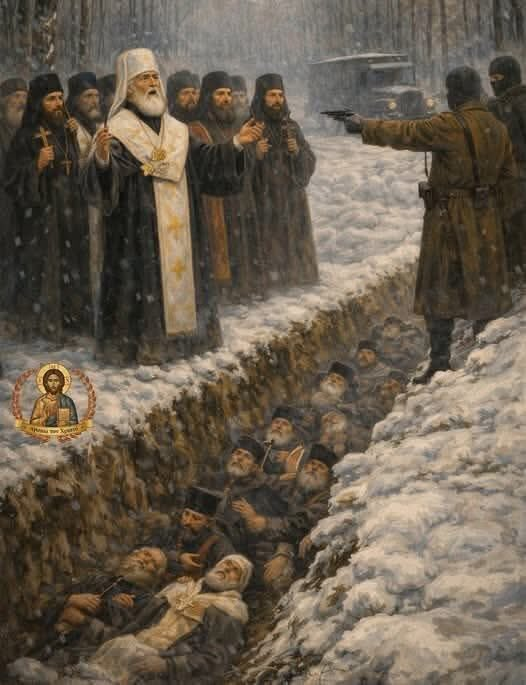 More than 20,000 people were executed at Butovo between August 1937 and October 1938 by the Communists.
Many of them clergymen ☦️
Remember, the lefties always target the Christians and the Churches first. It's been like that since the French revolution, and now we see it in the