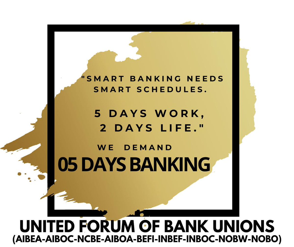 #5DaysWeekForBankers