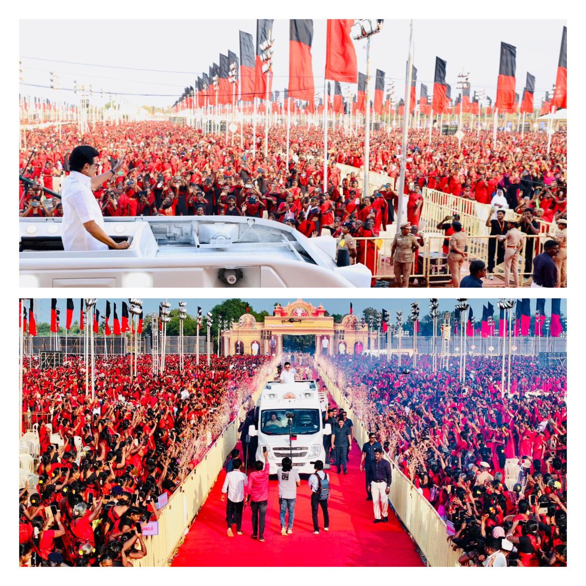 mkstalin's tweet image. Black and Red Delta Force!
மகளிர்தான் எப்பவும் Powerhouse!

#வெல்லும்_தமிழ்பெண்கள்! #வெல்வோம்_ஒன்றாக!