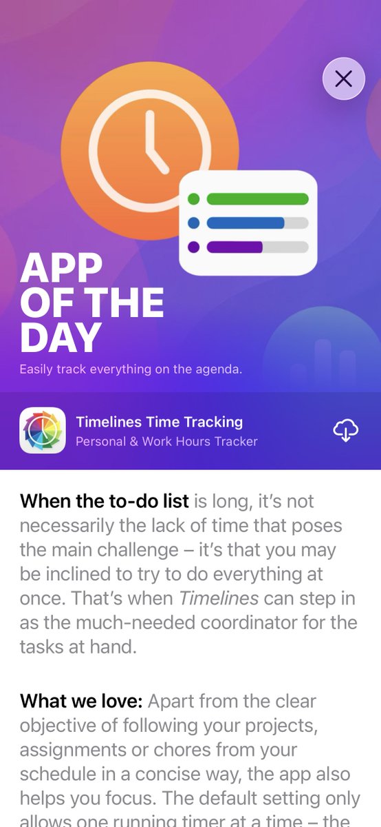 Timelines App tweet media