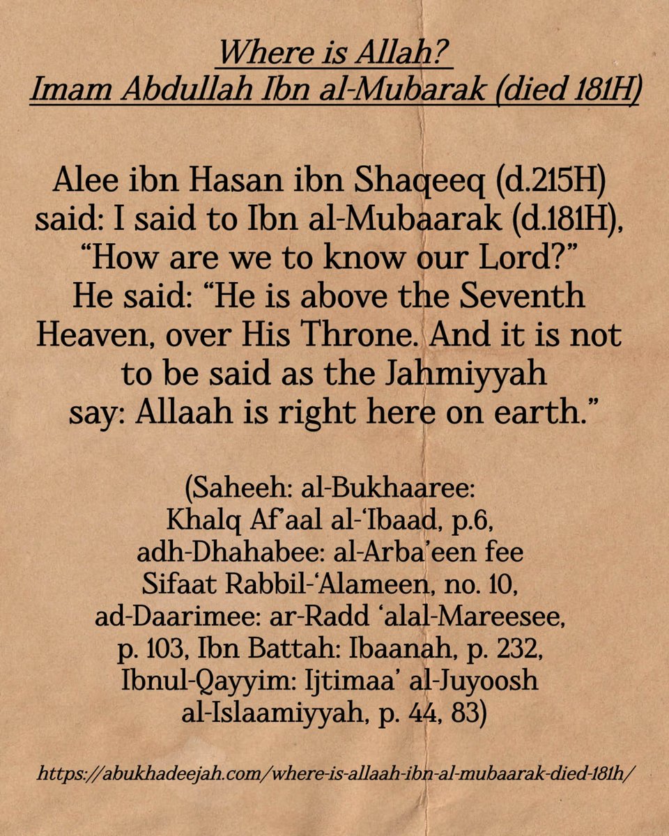 SalafiDawahCt's tweet image. The Creed of The Salaf   
Sources: abukhadeejah.com
#aqidah #islam #belief #sunnah