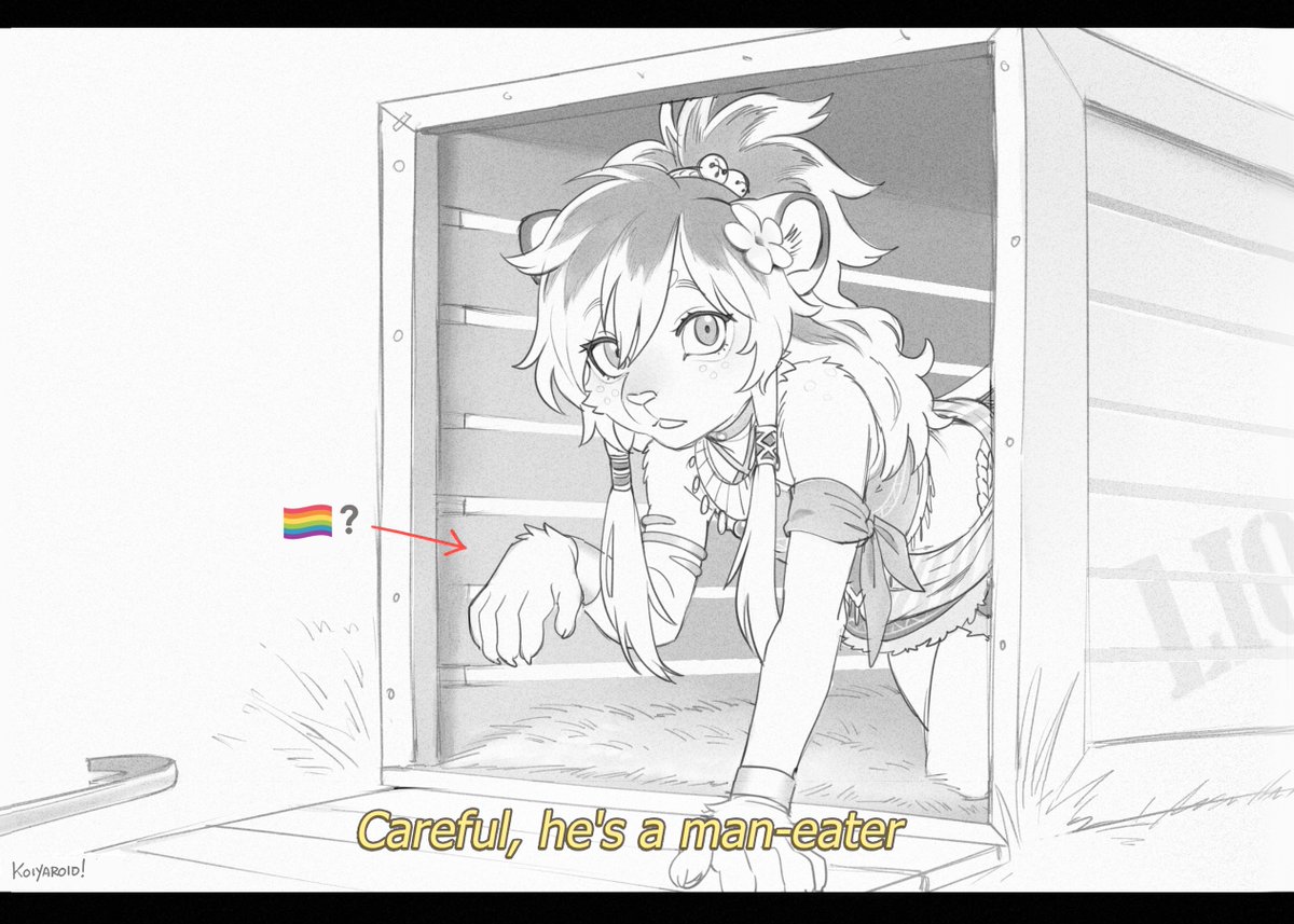 is he... you know? 💅