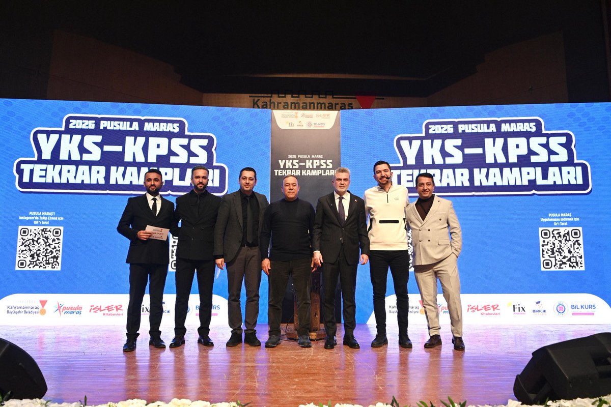 Pusula Maraş YKS ve KPSS genel tekrar kampı başladı. 🙋🏻‍♂️ 

Başkanımız <a href="/firatgorgel/">Fırat Görgel</a>: “Sizler bu şehrin en büyük güçlerisiniz. Yerel yönetimler olarak yanınızda duran, önünüzü açan ve sizlerle yol arkadaşlığı yapan anlayışla çalışmalarımıza devam edeceğiz.”

Etkinlik takvimi web