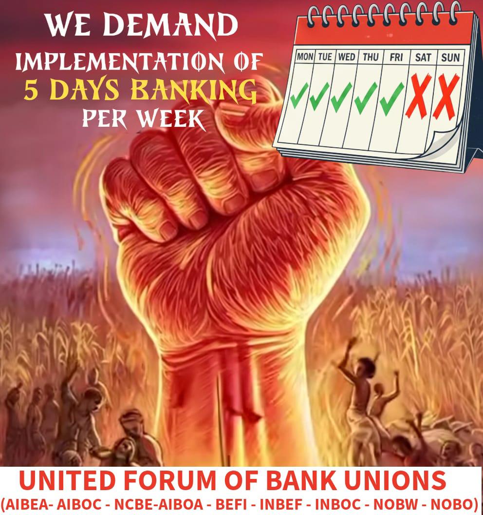 Bankers are forced to come on roads due to prolong injustice meted on them with false promises of 5 days work a week. For motivated Financial Army, for developed Digital economy, nation's people are requested to join hands in their fight #5DaysWeekForBankers.
<a href="/nilesh_pawar15/">Nilesh Pawar</a>