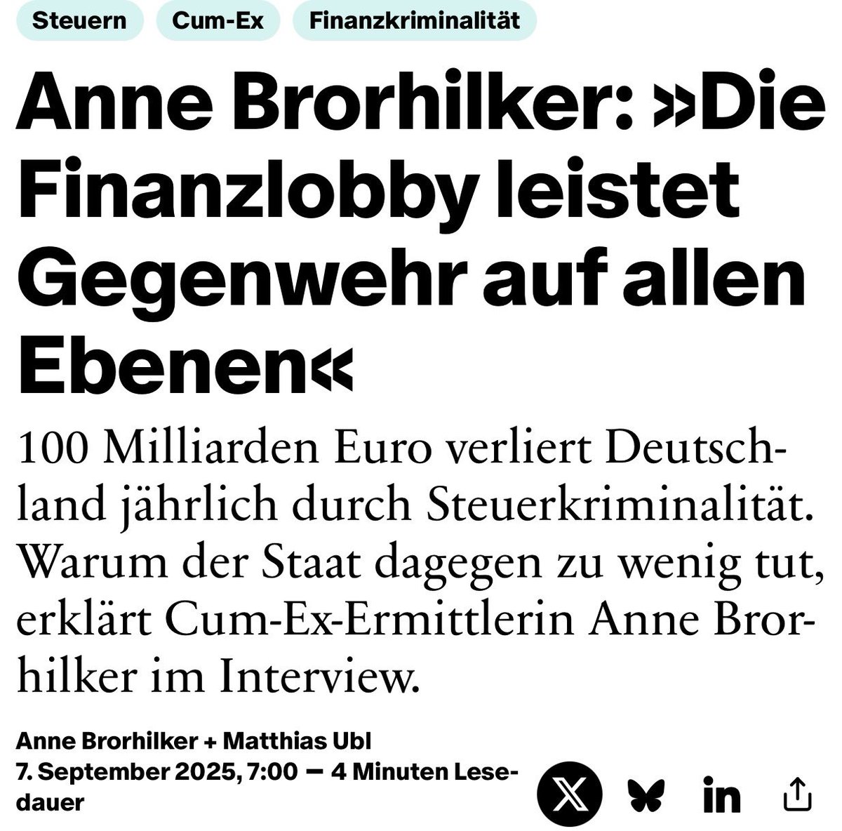Warum haben Wirtschaftskriminalität und Steuerkriminalität bei CDU, CSU und FDP nicht annähernd die gleiche thematische Priorität wie das ständige harte Vorgehen gegen die Schwächsten in unserer Gesellschaft? Ich habe da eine Vermutung…