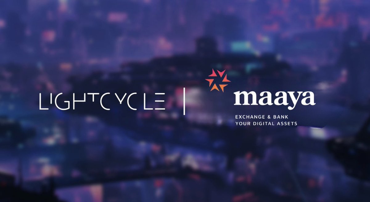 LightCycle_City's tweet image. 🤝 Partnership with @DigiMaaya
Maaya is building the future of finance with a mission to democratize access for individuals, institutions, and developers worldwide.

Together, we’re advancing a more open, accessible financial ecosystem. 🌍

#DigiMaaya #Web3Finance #CeFi #DeFi