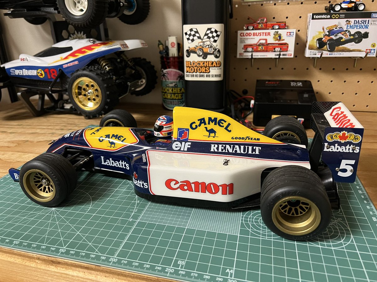 nanarokuroita's tweet photo. 今年のF1の新車続々と発表されてるけど、やっぱこの頃ってかっこいいよなー
#tamiyaf103
#f103
#williamsfw14b
#williamsfw14
#williamsf1 
#williams
#NigelMansell
#SirFrankWilliams
#f1jp
#タミヤRC
#tamiyarc https://t.co/rEYo9ez9KC