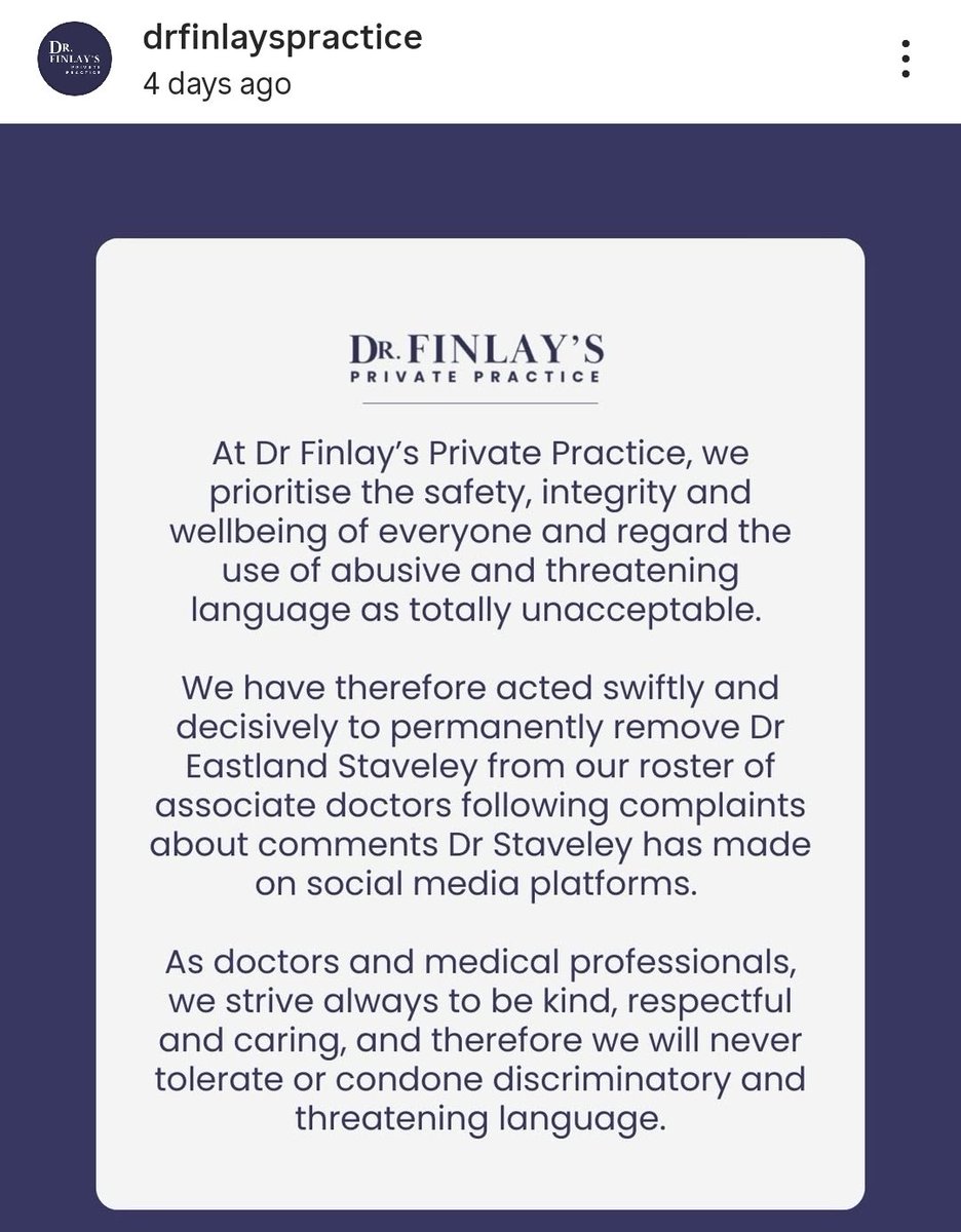 doctor_rahmeh's tweet image. Dr Eastland Christopher Staveley is a British jewish GP who publicly called for the murder of Palestinian babies.

He has been removed from Finlay's private practice four days ago but retains his medical licence.

@gmcuk suspended me and other anti-zionist and anti-genocide…