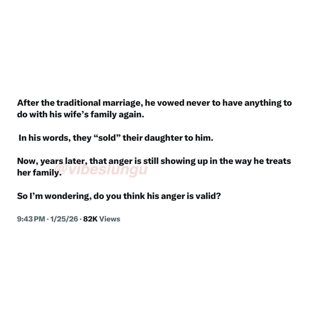 Pastor bans his wife's family from sleeping over because he was forced to pay full bride price.
Years later, the anger is still active 😭
Is this man wrong or just wounded?🤔🔥