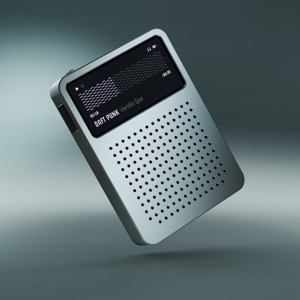 Our latest exploration for a modern minimal music player inspired by old-school tech. In the age of AI, we believe personal hardware will matter more than ever. More dropping soon.

Would you like to see this come to life?