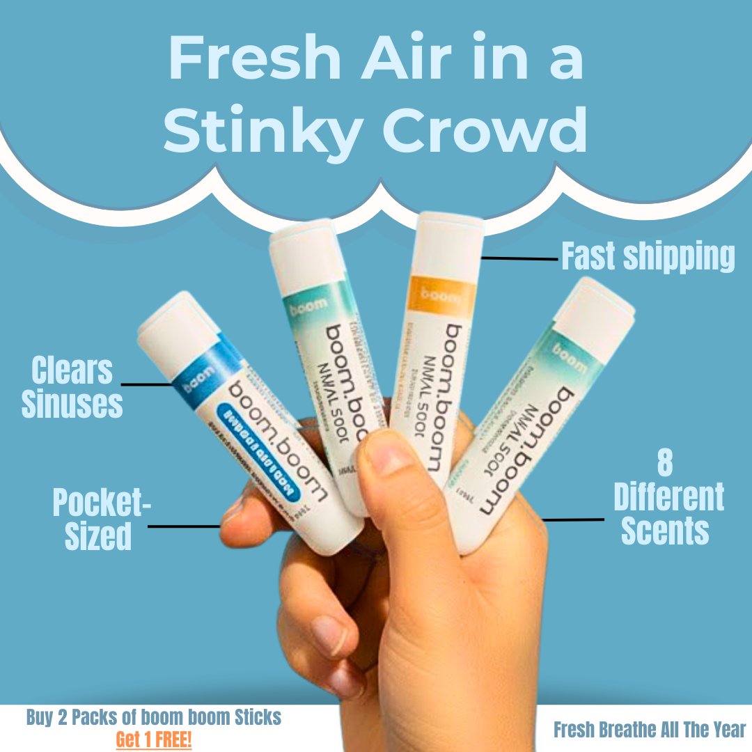Mira_ecom's tweet photo. Recent test static ad I designed for https://t.co/L80mWmAQlz

Biggest competitor was Vicks

But boomboom beat them with it's 8 different scents

Tested 3 concepts:

Headline ad to grab attention Testimonial ad for social proof 
Offer ad with new year sale offer

Your thoughts? https://t.co/ASmazGvxGA