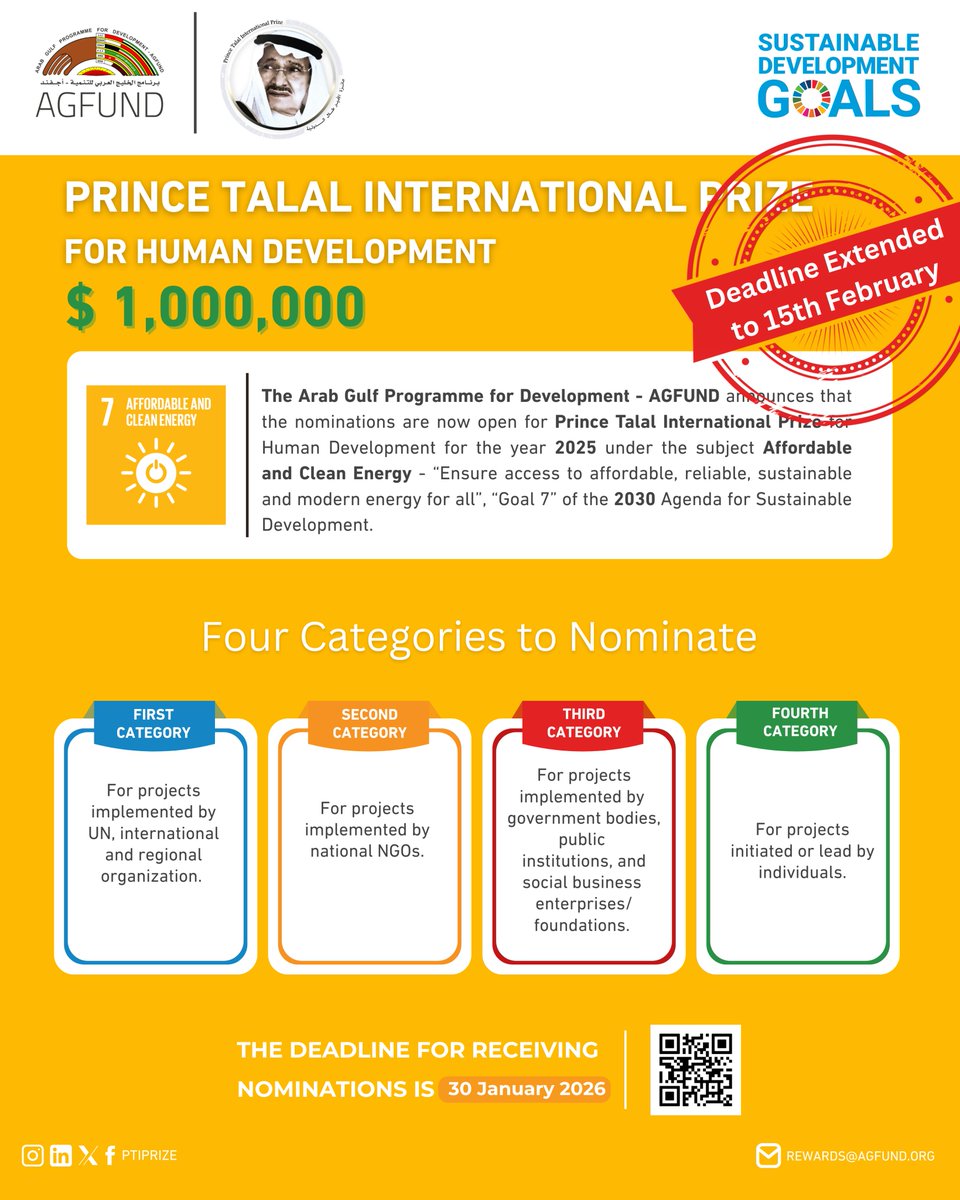 Prince Talal Int'l Prize tweet media