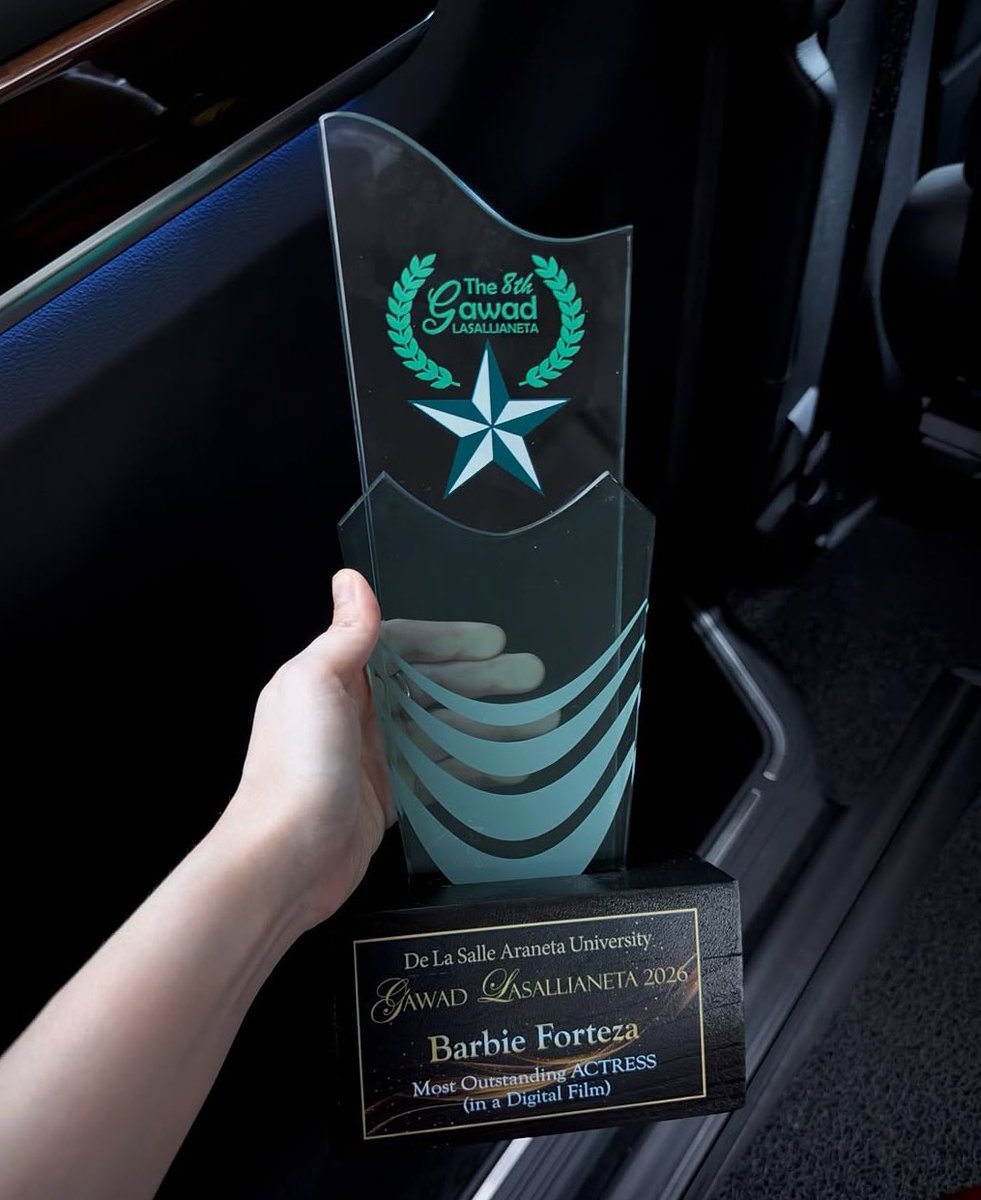 Most Outstanding Actress in a Digital Film! 🏆

Congratulations, <a href="/dealwithBARBIE/">Barbie Forteza</a> ❤️‍🔥
#BarbieForteza