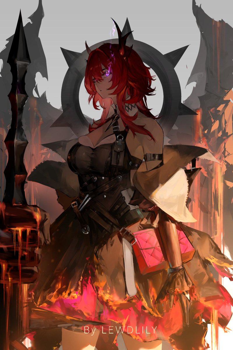 LewdLily66's tweet image. Laevatain - Arknights: Endfield 

#ArknightsEndfield  #EndfieldReleaseCC