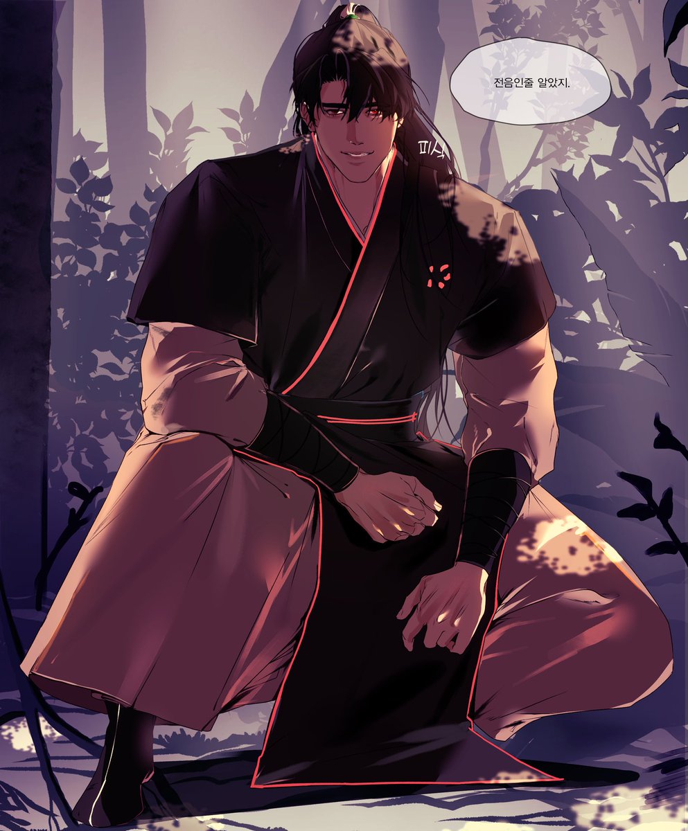 도망쳐서 한시름 놨는데, 뇌와 귀에 다이렉트로 때려박히는 검존 목소리 어떰?(집착검존)

전음이 양민한테 들리는 건 근처에 있다는 거고..그렇다는 건?.. 어디에 몸을 숨겨서 지켜보고 있단 뜻 이었슴.

무섭다고, 싫다고, 네 입으로 직접 말 했으면 조금은 봐줬을 텐데. 라며 정신없이 뛰고있는