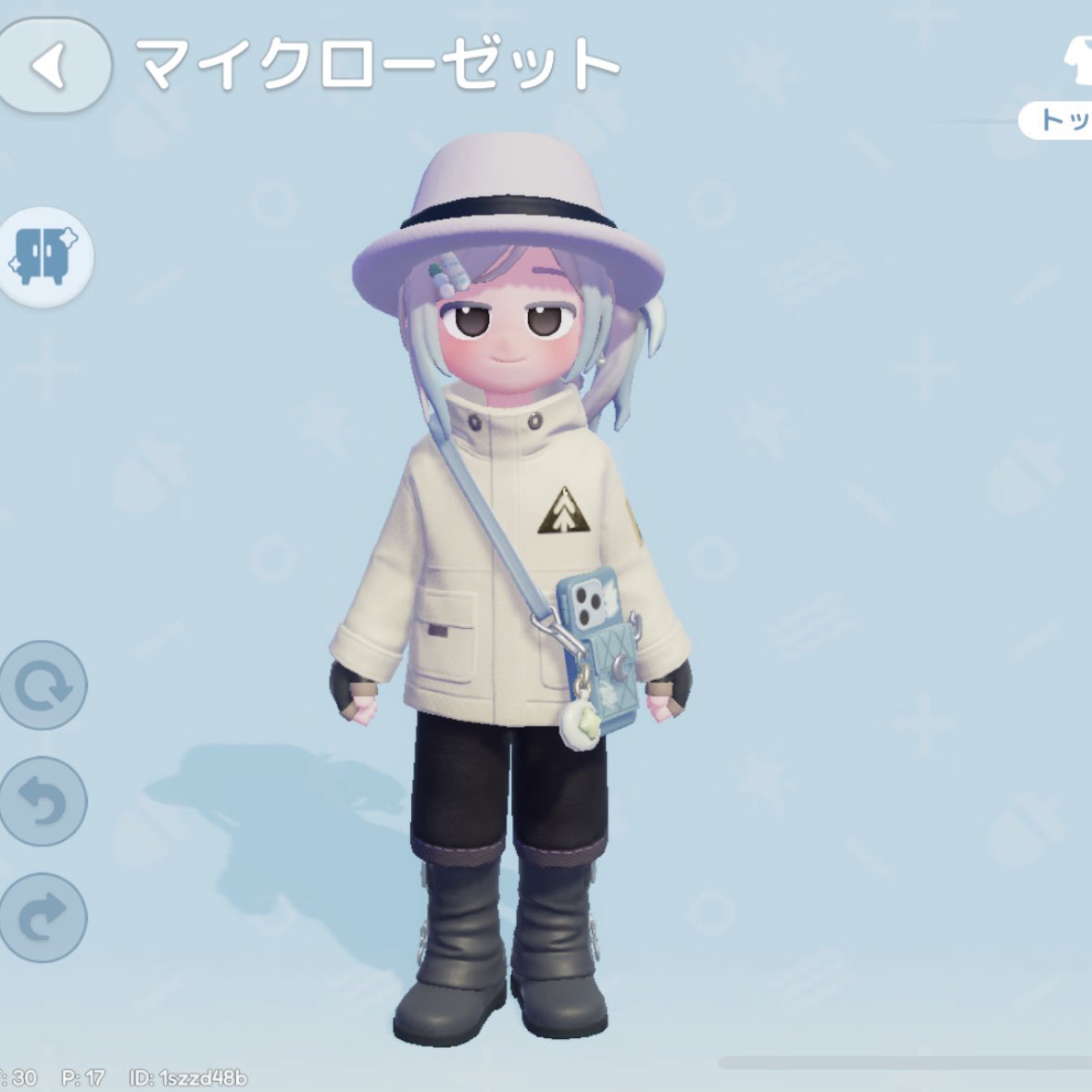 pocket_gm's tweet photo. アイテムが少ないところから徐々に増えてきて、いいコーデができると嬉しい、一番楽しい時期(序盤) https://t.co/fwkyo7FKZD