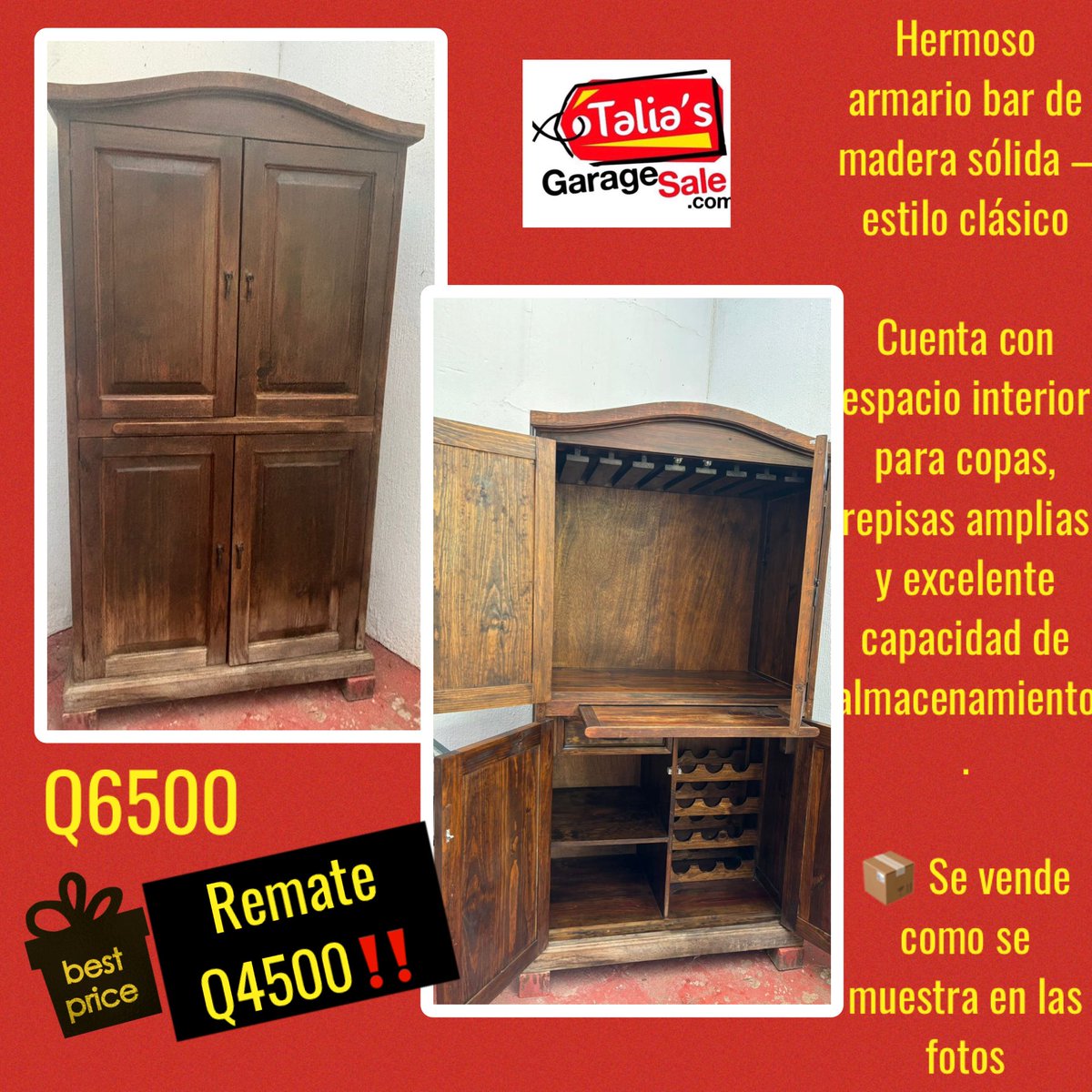 l_talias's tweet photo. Compra inteligente, compra en Talia’s‼️ la mejor venta de garage de Guatemala 📲 WhatsApp 30081110 #talias #ventadegarage https://t.co/o0CeqrcQmy