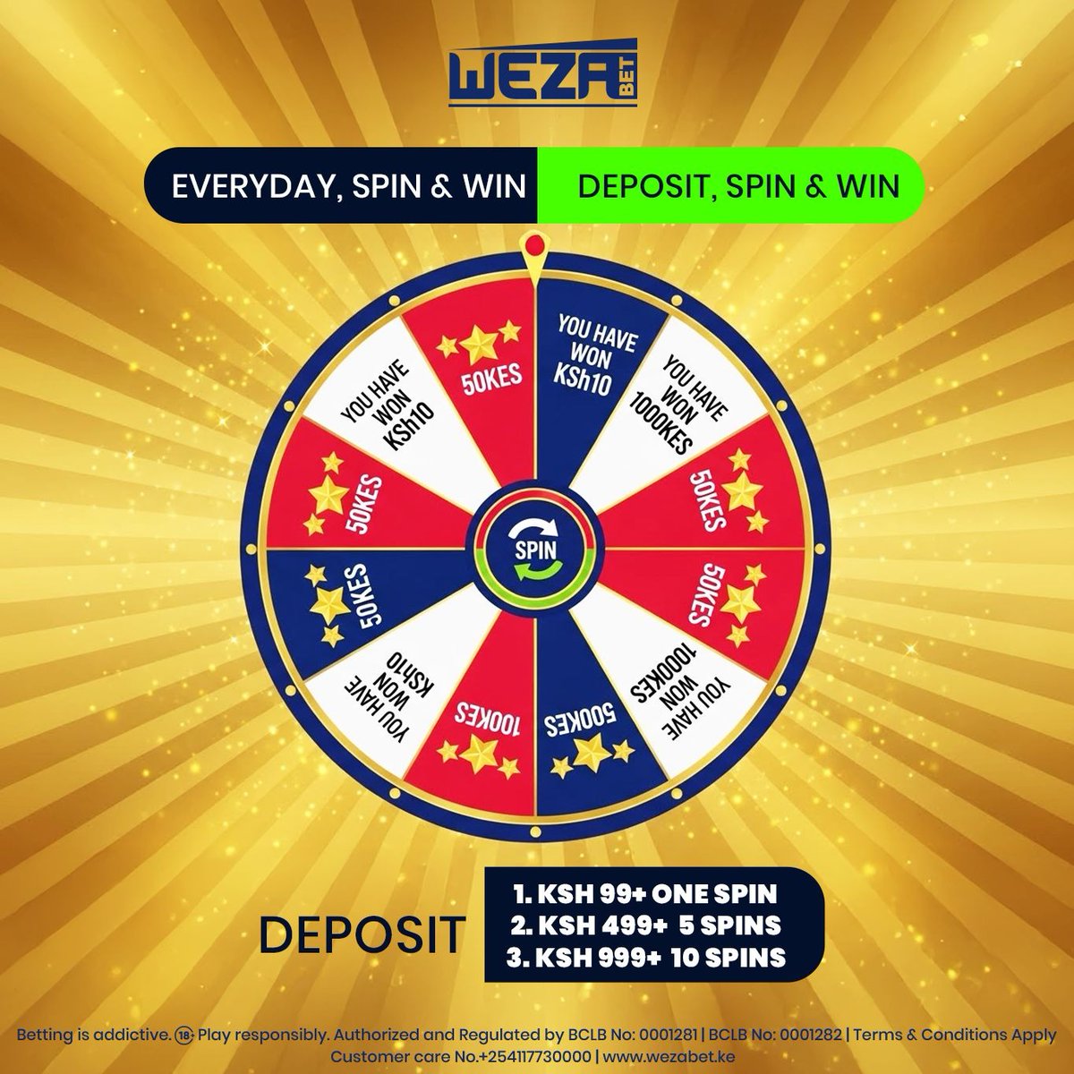MrOnsase's tweet image. WEZABET’s After Hour Bonus is simple, transparent, and built to keep the excitement high every evening.
WEZABET 
#HappyHour
#SpinAndWin
@wezabet