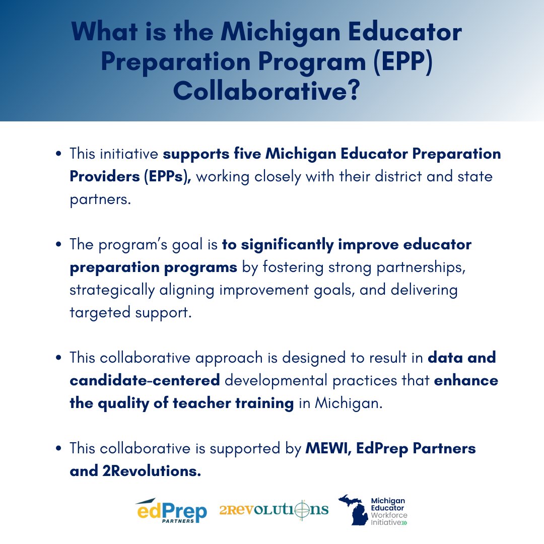 Michigan Educator Workforce Initiative tweet media