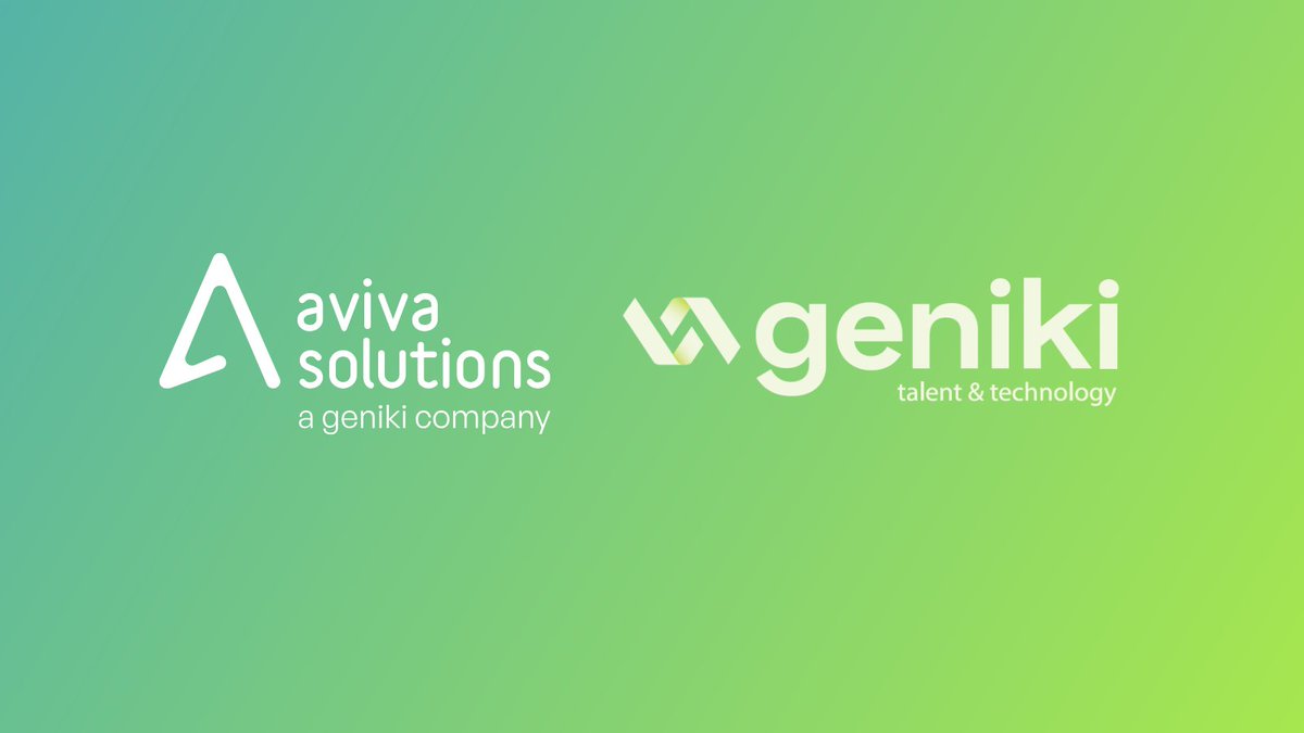 We delen graag een belangrijke stap in onze ontwikkeling. Aviva Solutions sluit zich aan bij Geniki om onze full service dienstverlening verder te versterken en klaar te zijn voor de volgende fase van groei.

Lees het volledige verhaal hier ➡️: cstu.io/6fe6b4