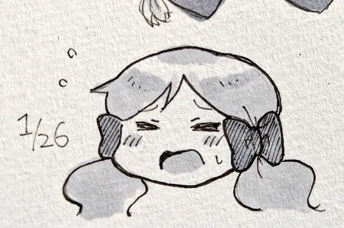 今日はロコを描きました 