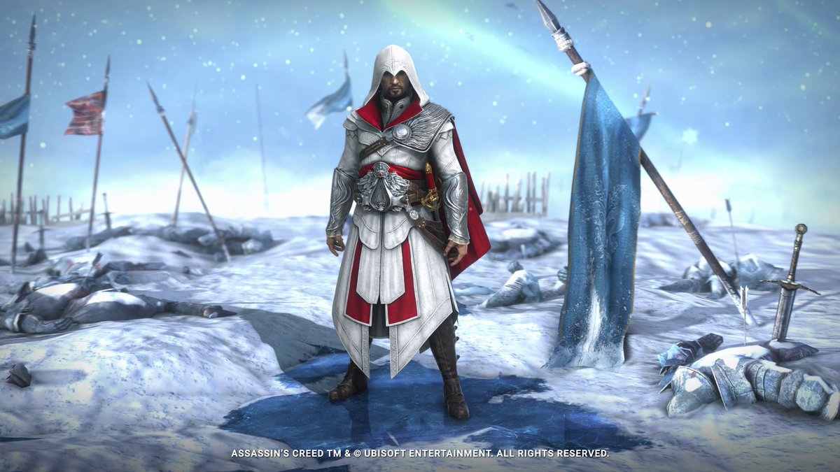 Spratt's tweet image. Now THIS is awesome..

One of the most ICONIC video game characters of all time has just entered RAID 🤯

Get Legendary Champion Ezio for FREE, by logging into RAID: Shadow Legends for 7 days:

pl.go-ga.me/iew9ur6y #ad