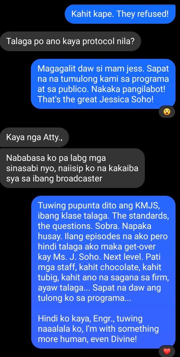 AndieJi_'s tweet image. We have no choice but to stan harder the JESSICA SOHO!