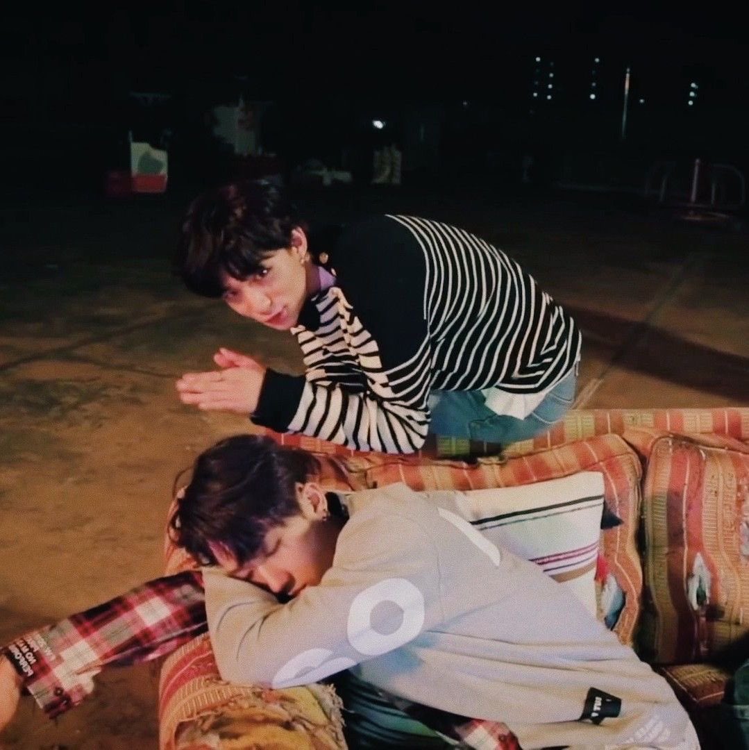 sclasshu's tweet image. Posting old cute skz until I see skz 
#day7 hyunibini ver.