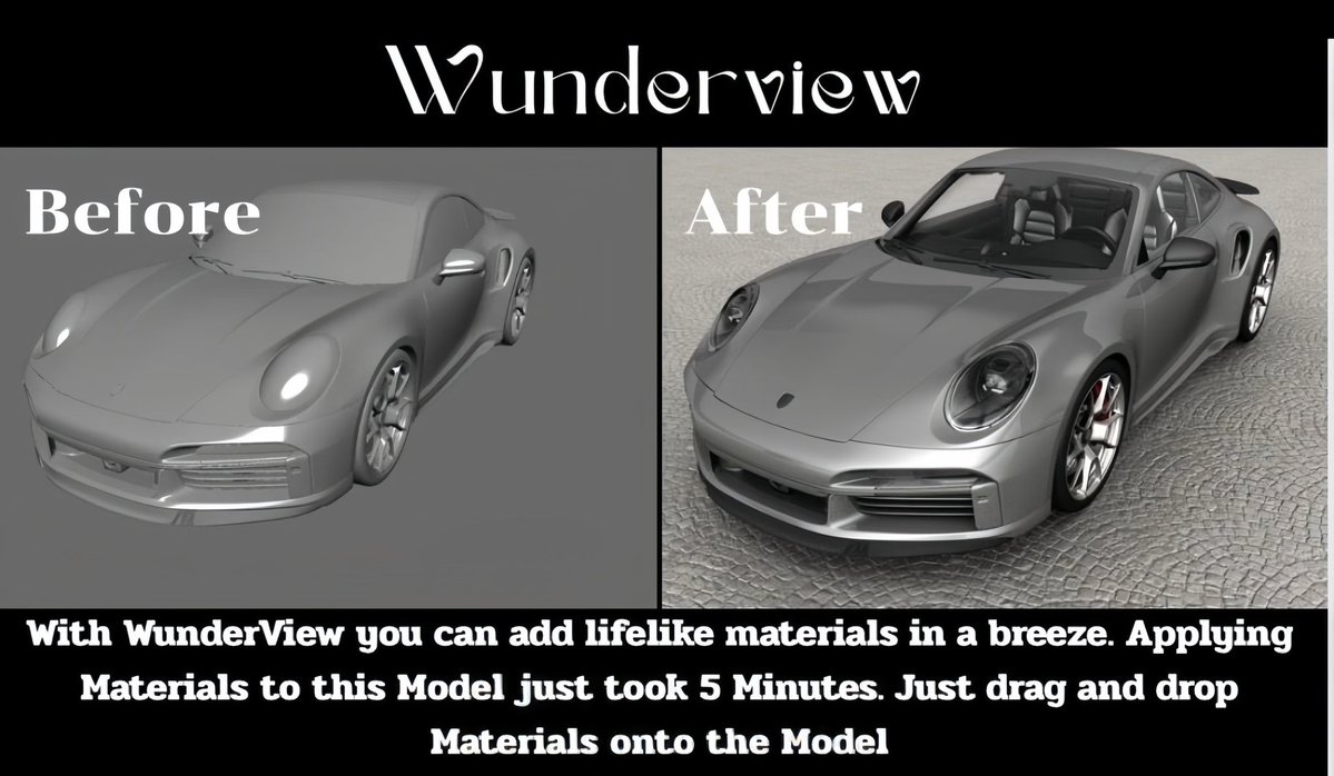 RaynaVisuals's tweet image. Real-time 3D visualization
Automotive • Product • Architecture
Built with WunderView

For professional design and visualization.

 #CAD #Engineering #3DVisualization #RealTimeRendering  #JTViewer #ProductDesign
