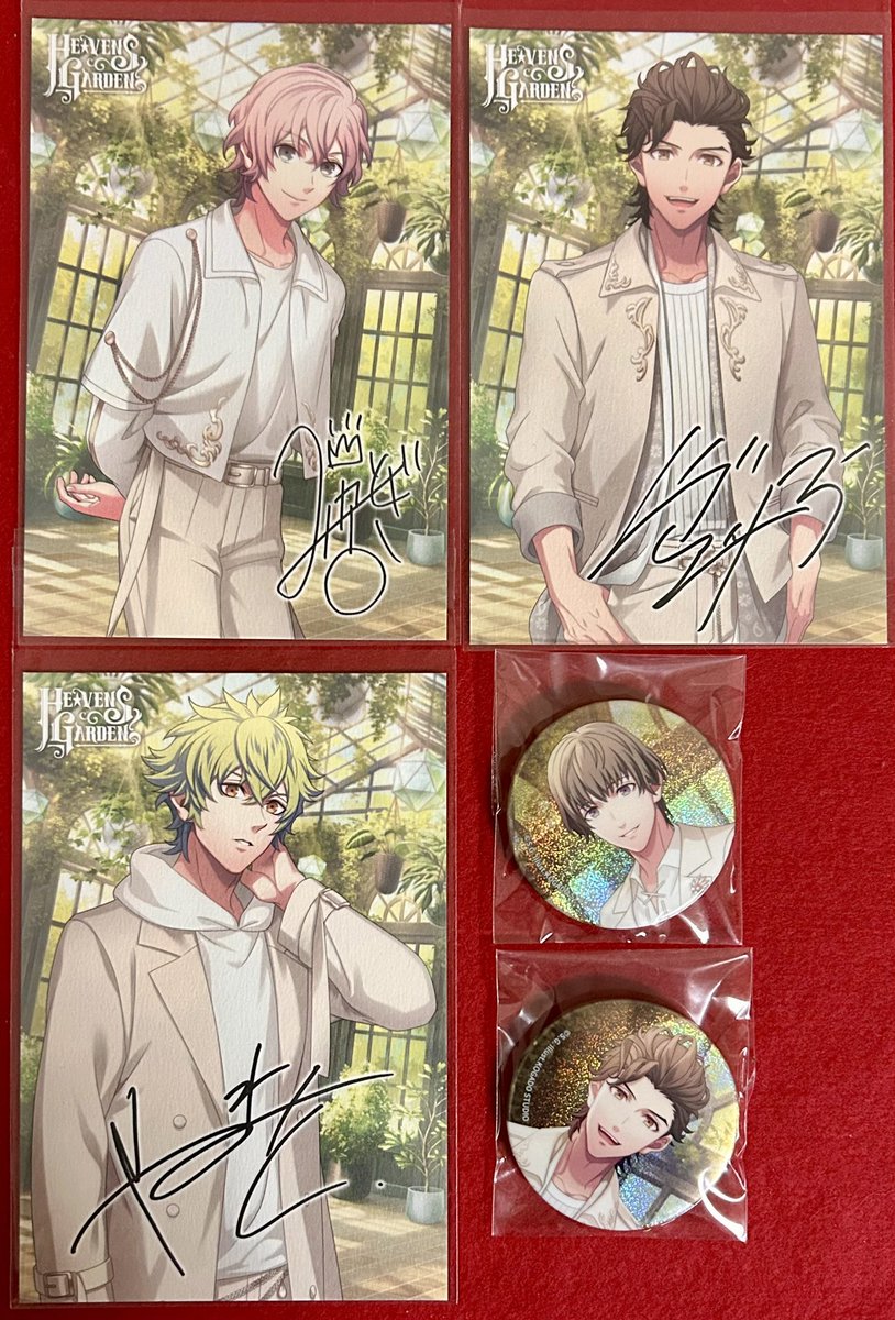 交換】 うたプリ HE☆VENS GARDEN ヘヴ庭 ヘブ庭 ヘヴガ ビジュカ 缶