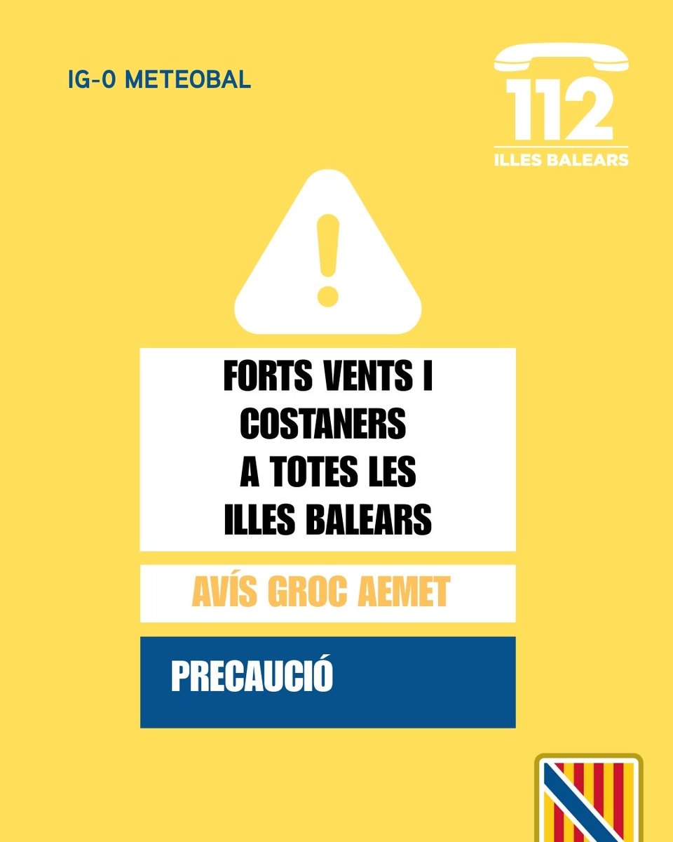 Emergències 112 Illes Balears tweet media
