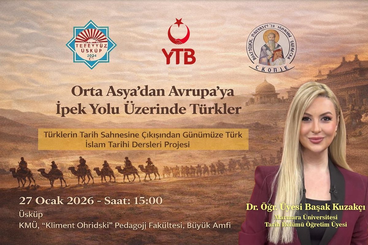 Tekspodd Tefeyyüz Eğitim Kültür Ve Spor Dayanışma Derneği'mizin bu ay ki konuğu Marmara Üniversitesi Tarih Bölümü Öğretim Üyesi Başak Kuzakçı hocamız.
YTB tarafından desteklenen projemiz kapsamında yapacağımız etkinliğe bekleriz efendim <a href="/basakkuzakci/">Dr. Başak Kuzakçı</a>