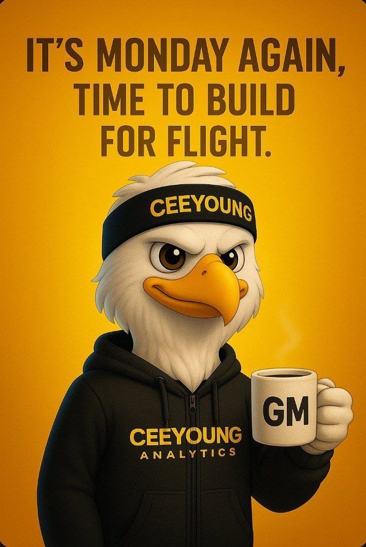 It's a new week! 

Dust yourself from any wrong outputs from last week, note your mistakes, learn from them and plan your week better

No matter what don't just give up, keep going

Can I get a Gm? 😊