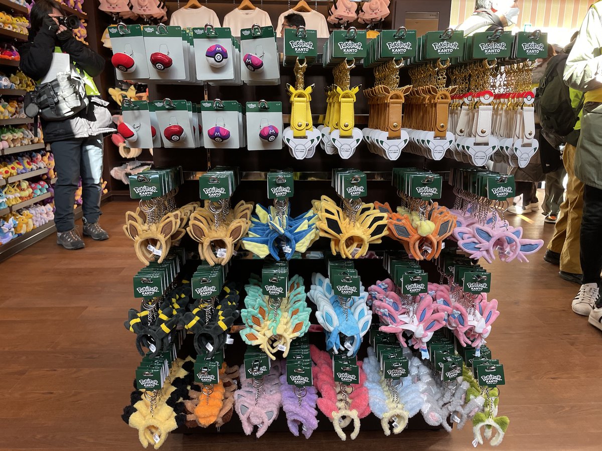 ポケパーク カントー】 販売されるカチューシャ・ミニカチューシャ