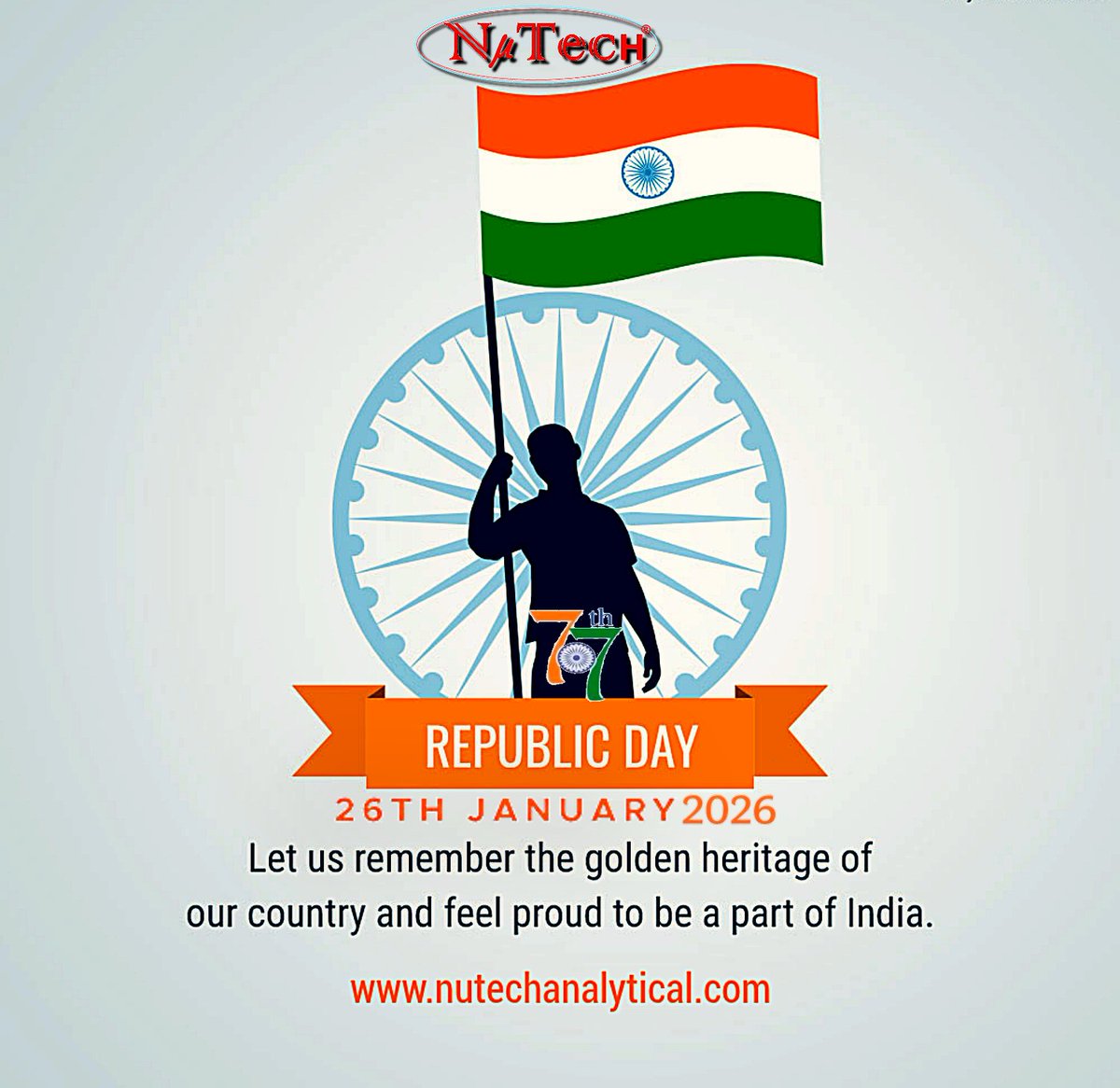 NutechAnalytic1's tweet photo. Wishing my fellow INDIANS a very Happy Republic Day!

~Team Nutech

#indian #startup #makeinindia #startupindia #chemistry #physics #technology #research #laboratory #science #scholar #PhD #microwave  #nanomaterials #Digester  #microwavesynthesis #ResearchSchola #scientist https://t.co/YgRRjdNC0i